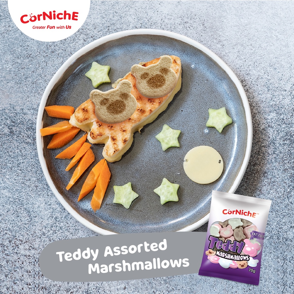 Kẹo Bông Gòn Marshmallows Corniche Fat Free Cho Bé