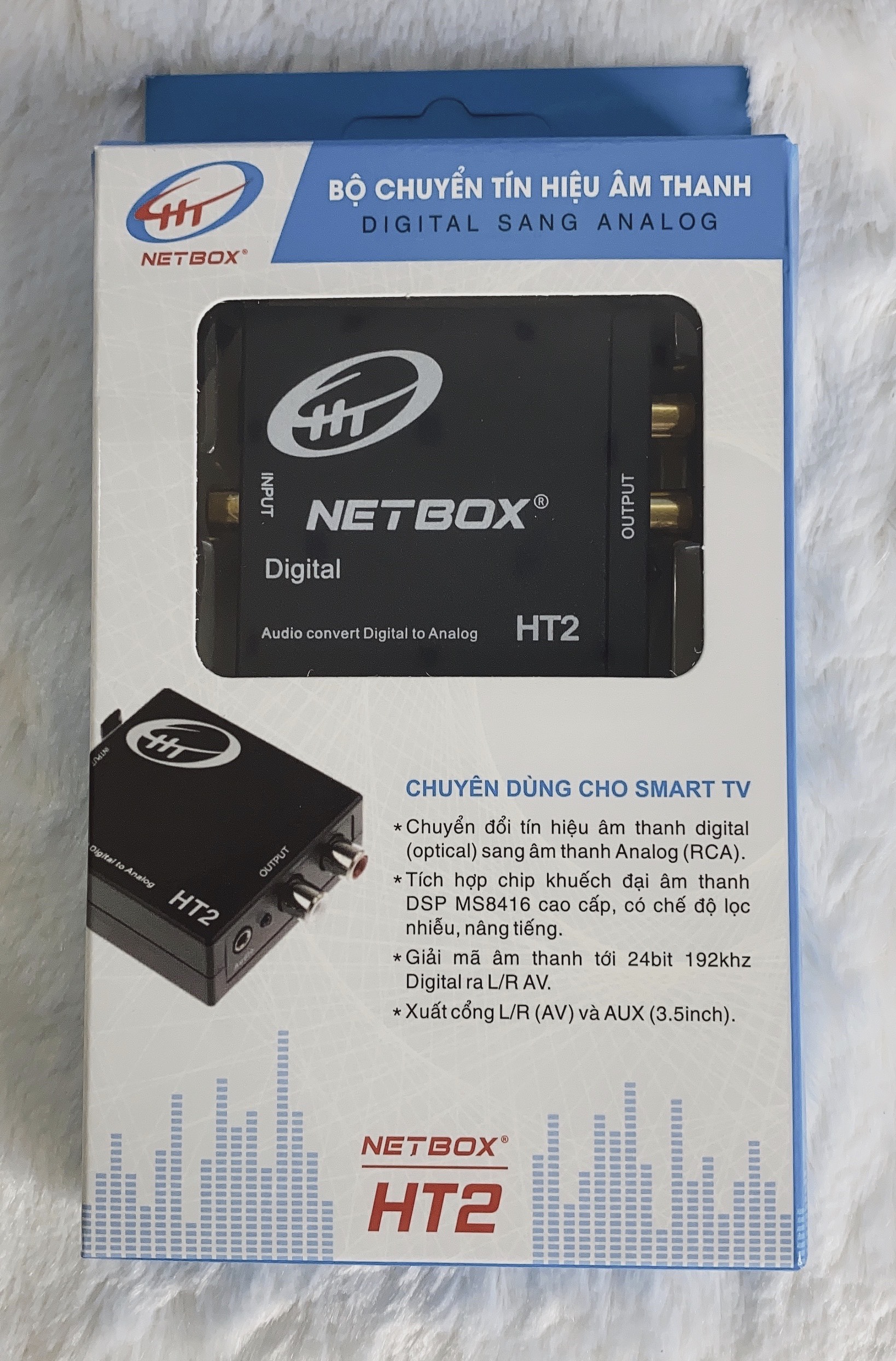 Bộ chuyển Optical HT2 Netbox (Hộp Xanh) - BH 6T - SP000623