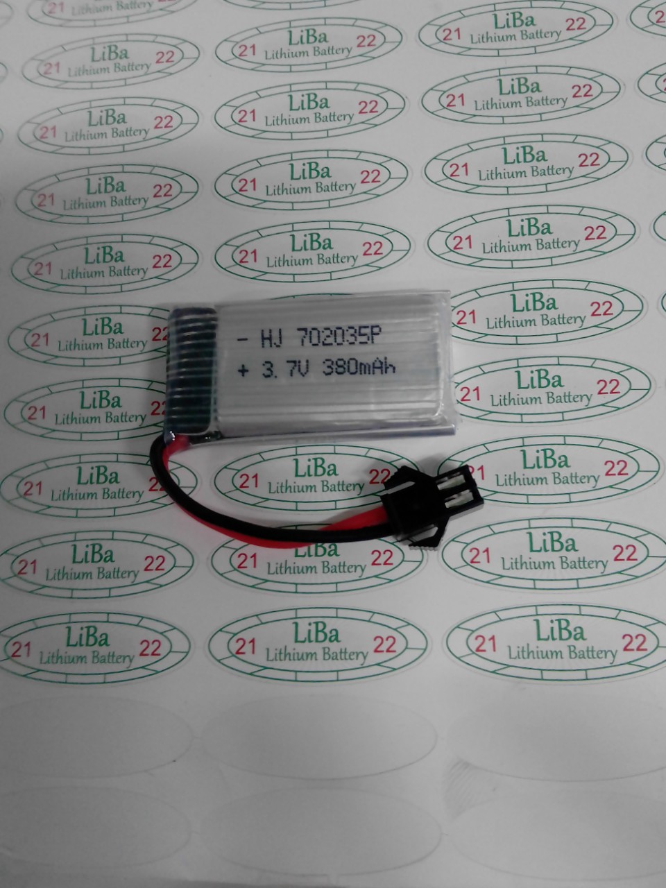 Pin máy bay đồ chơi 3.7v 380mah 25c - liba