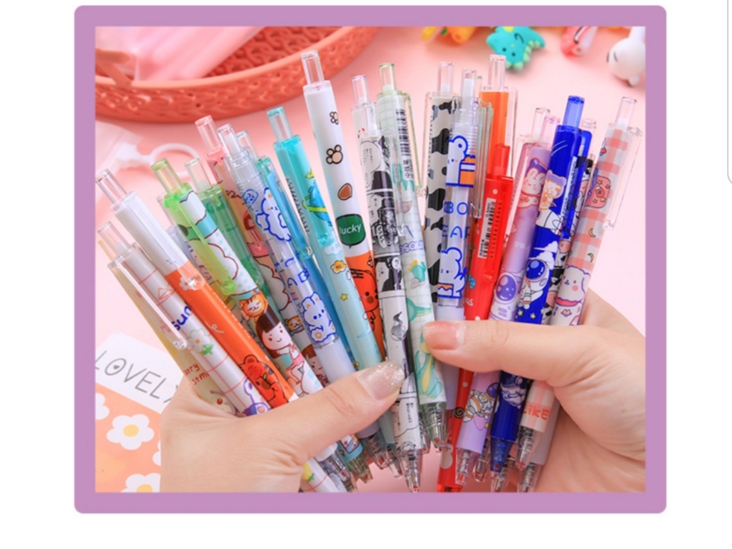 Combo 5 cây bút xinh mix 5 mẫu khác nhau