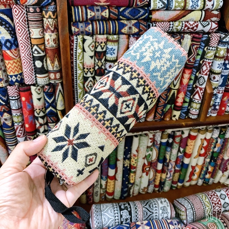 Bóp bút thổ Cẩm