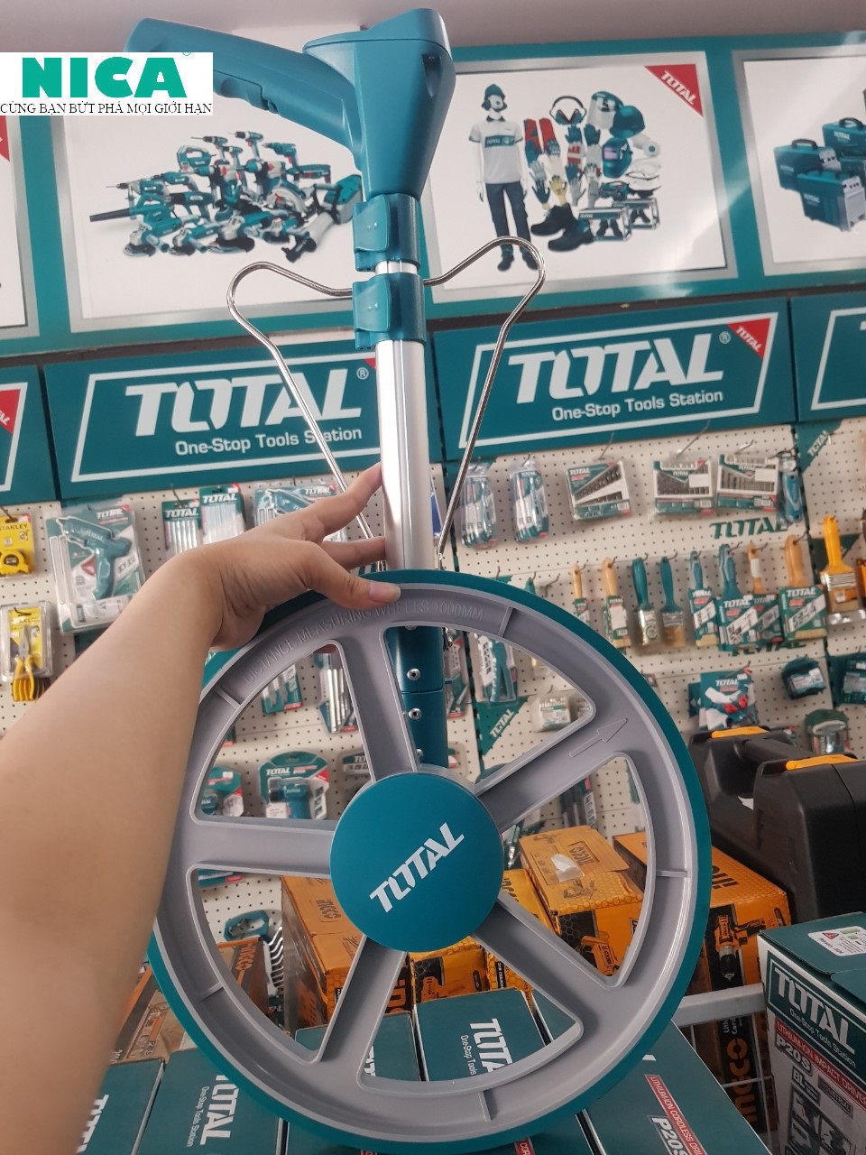 Bánh xe thước đo có kỹ thuật số TOTAL-TMT19923