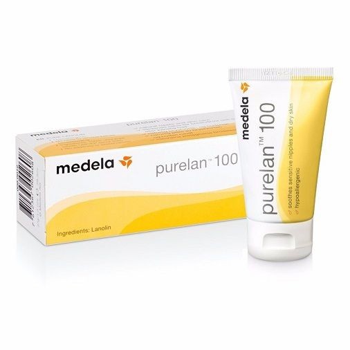 Kem mỡ mừu Medela Pruelan trị nứt ngực