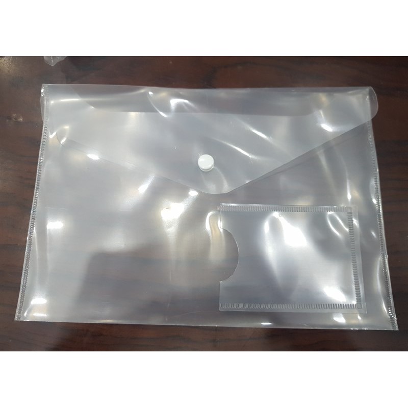 Bìa nút A5 có chỗ để card