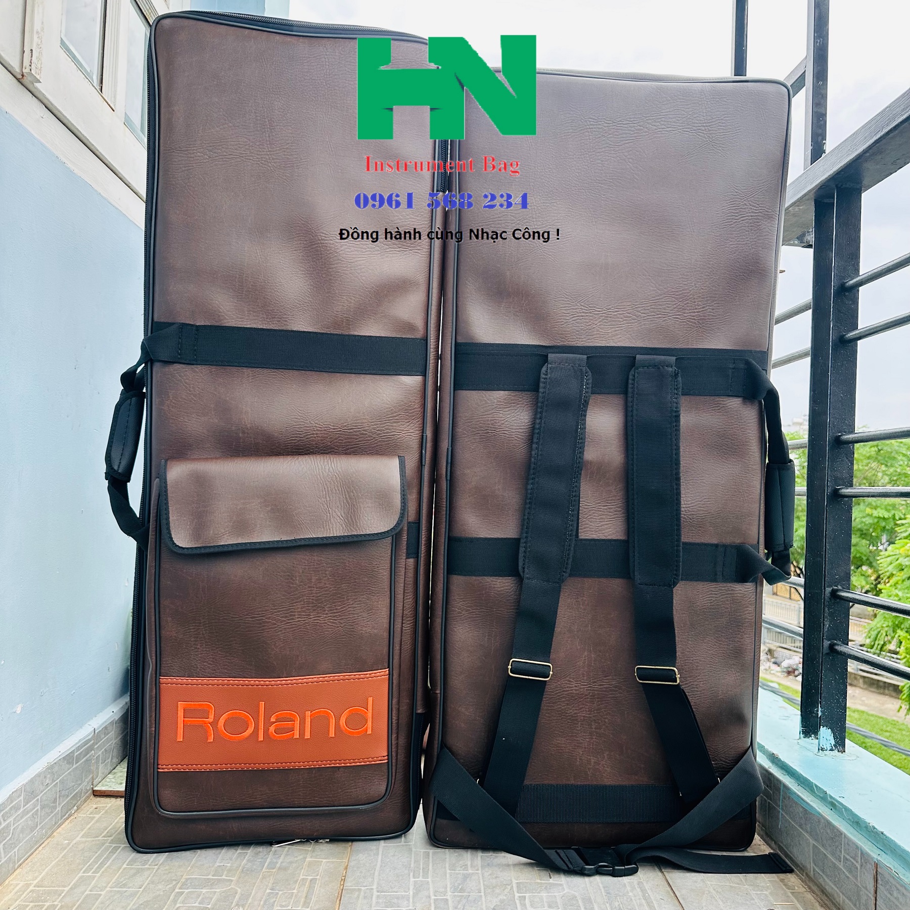 Bao đàn Roland 5 lớp da simili
