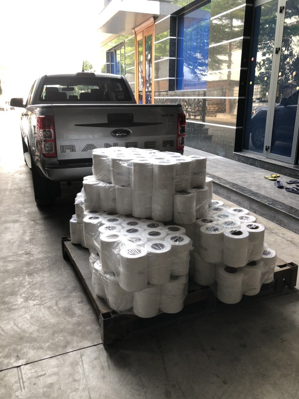 Lưới Polyester 20cm x50m