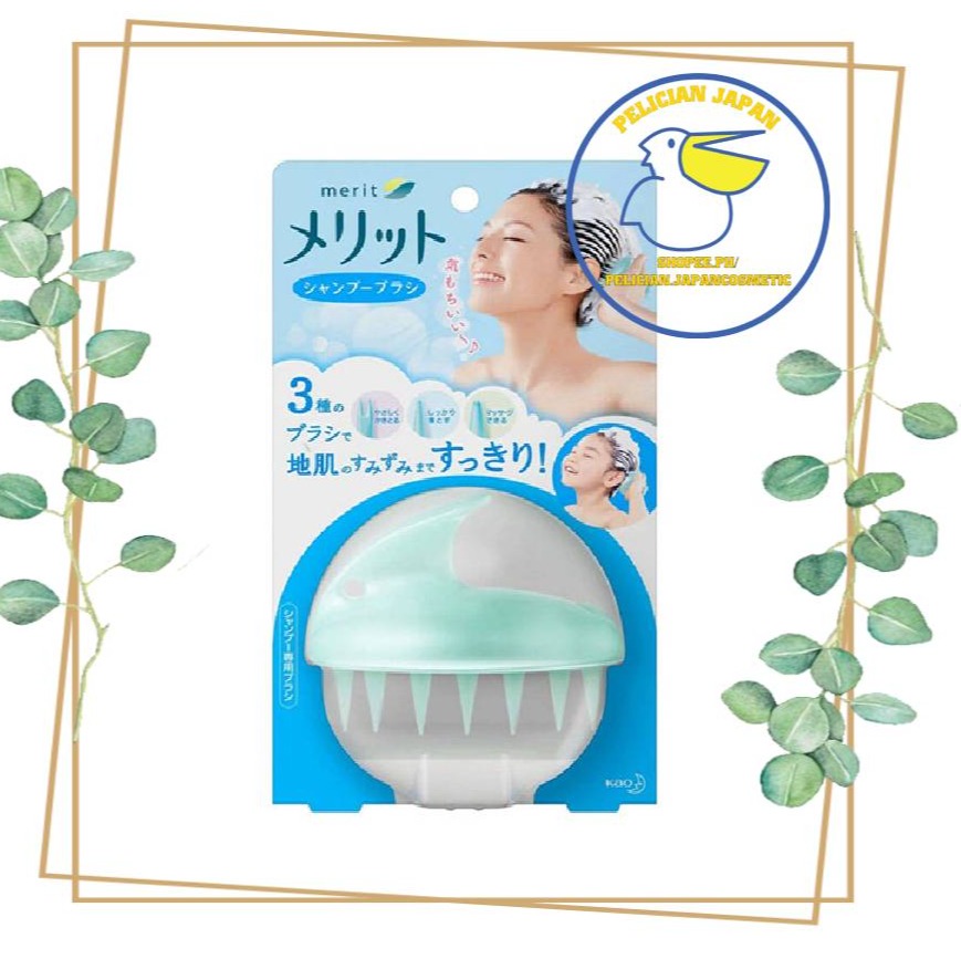 LƯỢC GỘI ĐẦU MERIT KAO SIÊU MỀM CỦA NHẬT