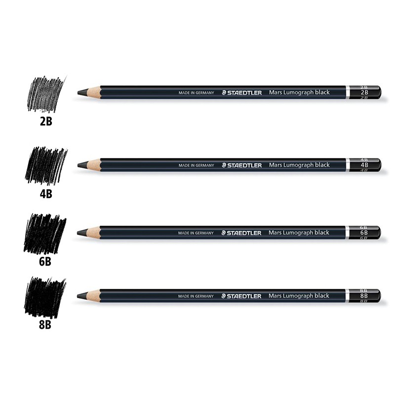 [HCM]Chì phác thảo STAEDTLER Mars® Lumograph® black 100B
