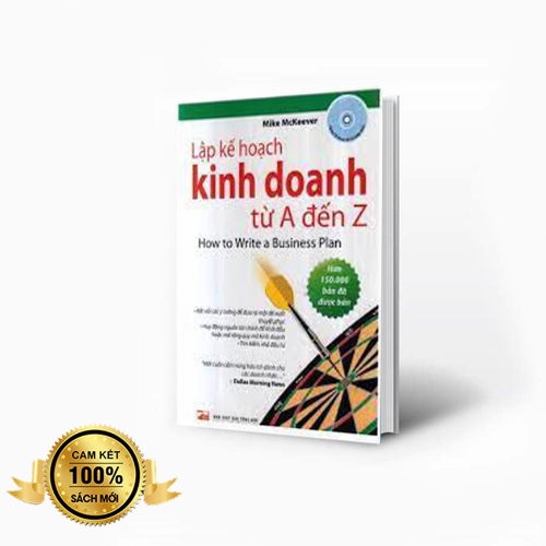 Sách - Lập kế hoạc kinh doanh A đến Z+Tặng bookamrk