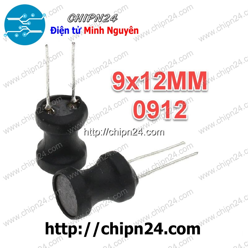 Cuộn cảm cắm 9x12mm dip 0912 -