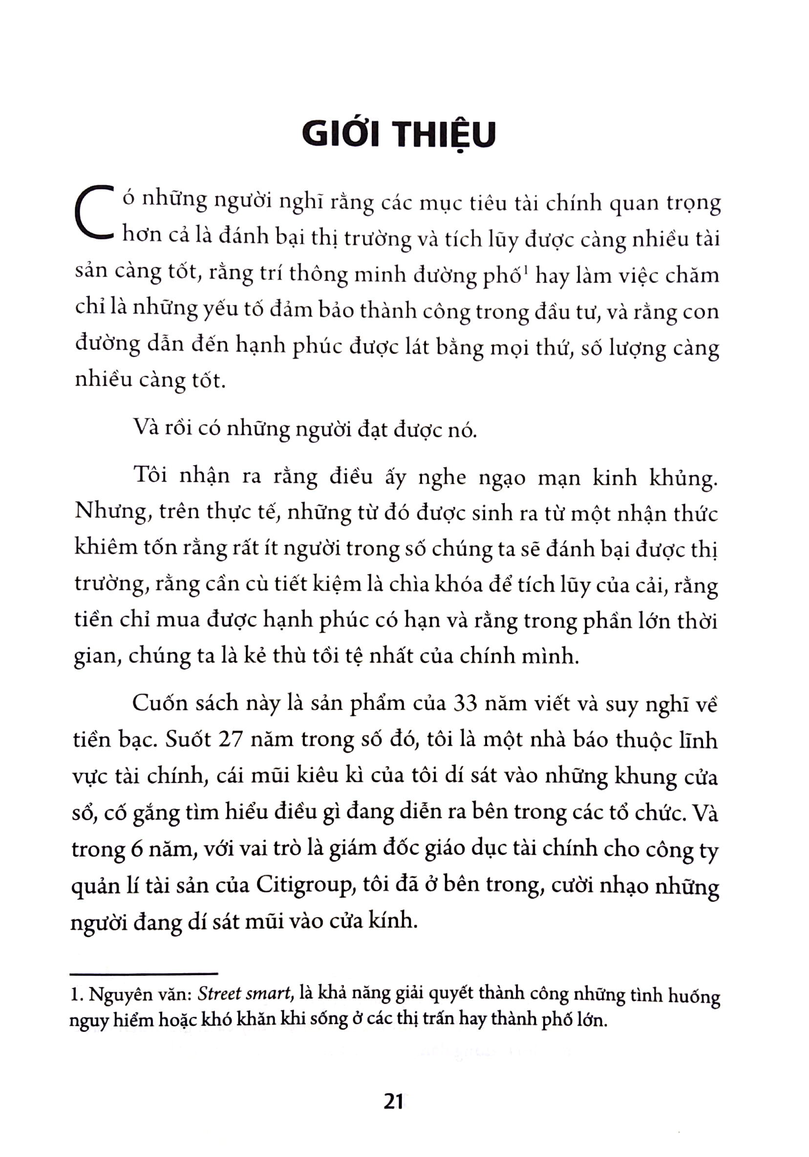 Sách: Tư Duy Về Tiền Bạc