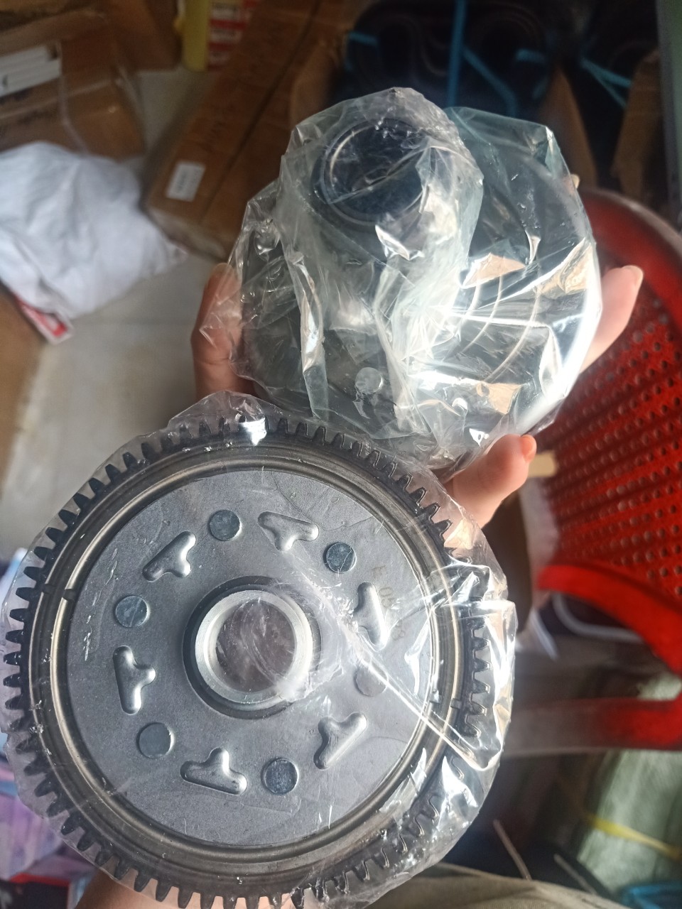 Bộ nhông hú xe máy Honda Wave100