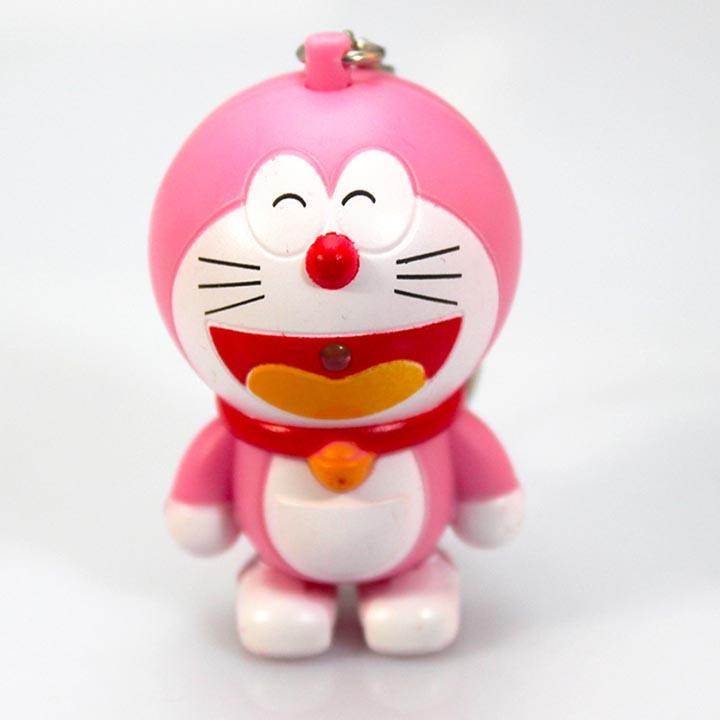 [HCM]Móc khóa Doremon kêu I LoveYou - HỒNG