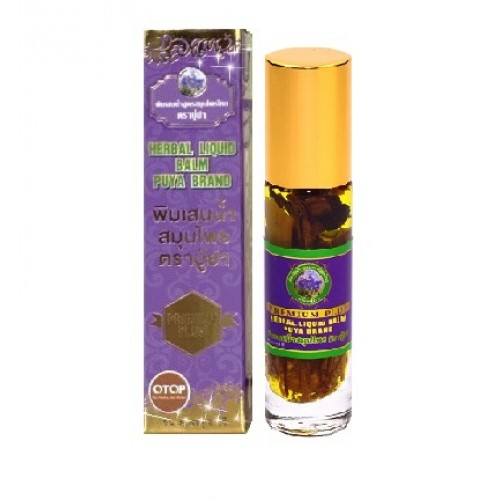 01 Dầu PUYA BRAND 19 Vị Thảo Dược THÁI LAN (8ml/chai)