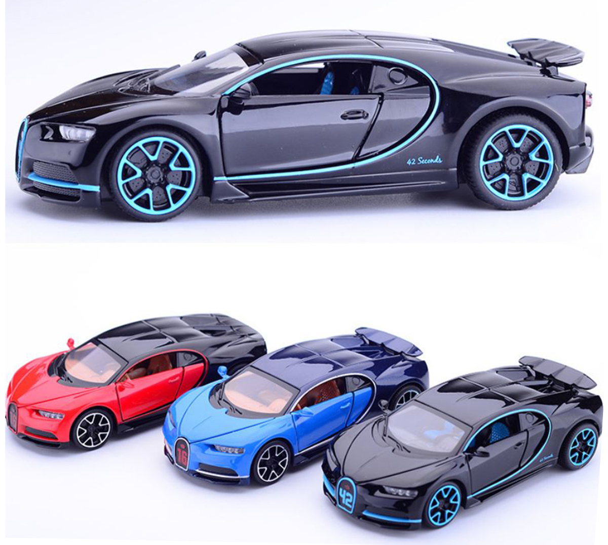 Xe ô tô mô hình kim loại Bugatti tỷ lệ 1:32