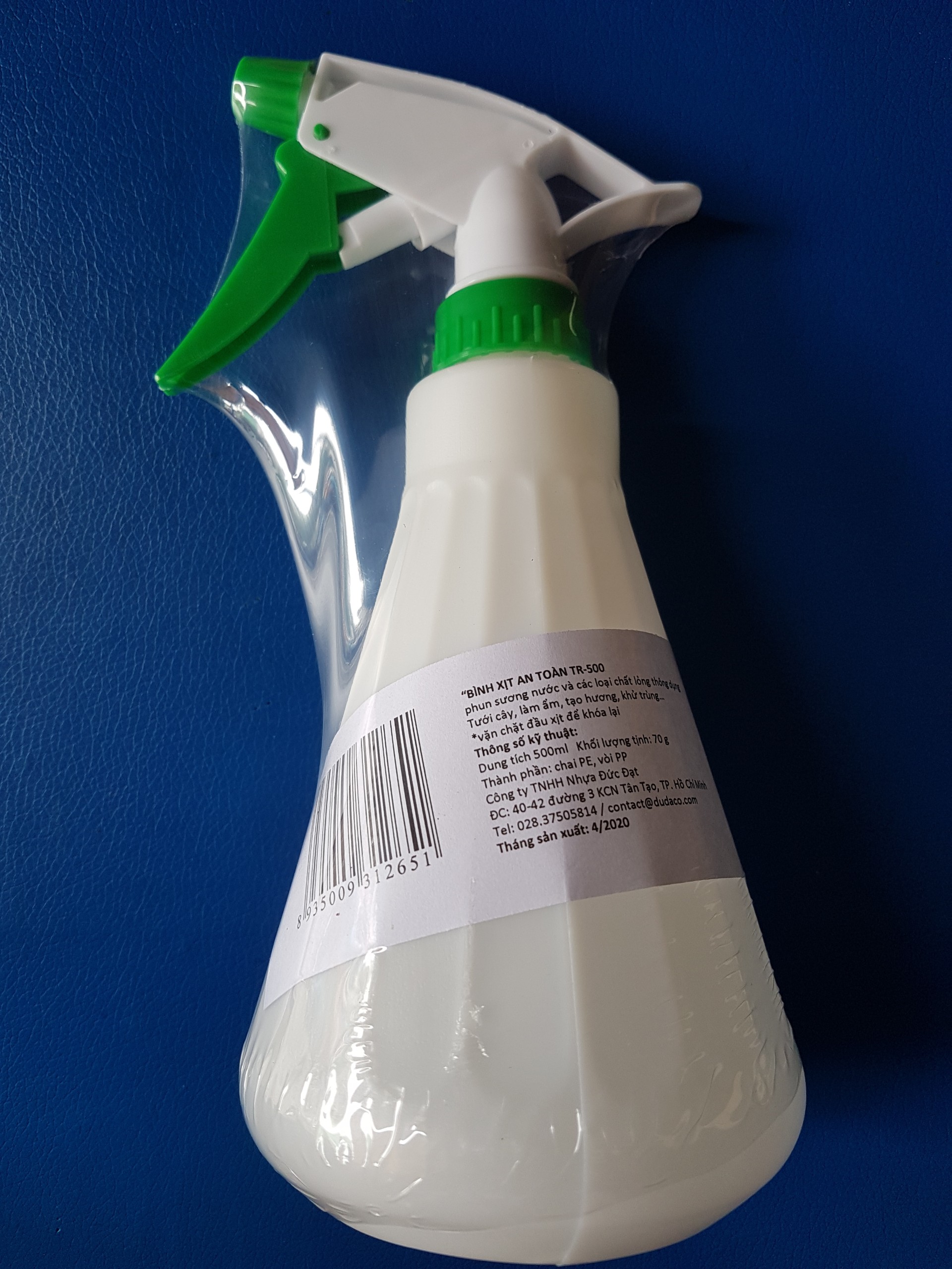 bình xịt an toàn 0.5L cùa Đức Đạt (DUDACO)