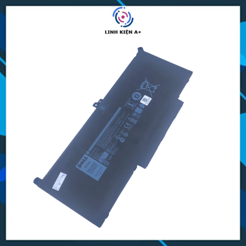Battery dell f3ygt/dell latutude e7480 60wh/e7280 e7380 e7290 e7390 e7490 battery