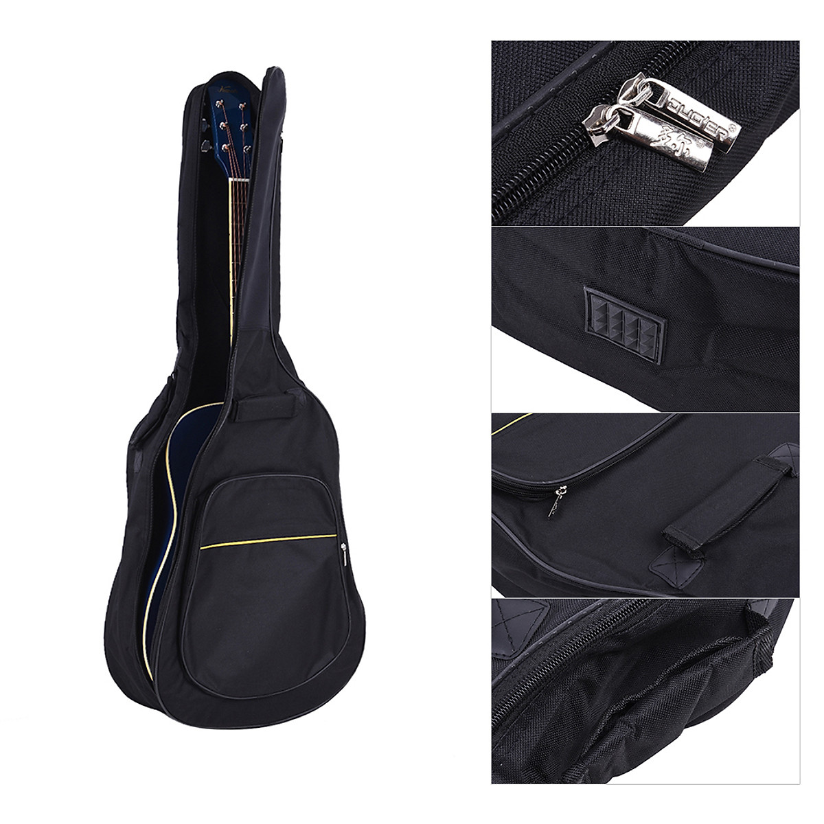 Bao đàn Guitar 3 lớp vải dù dày 6mm