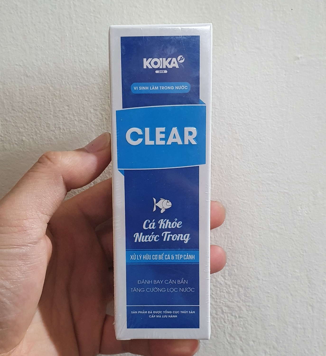 Men vi sinh Koika làm trong nước bể cá, chai 100ml