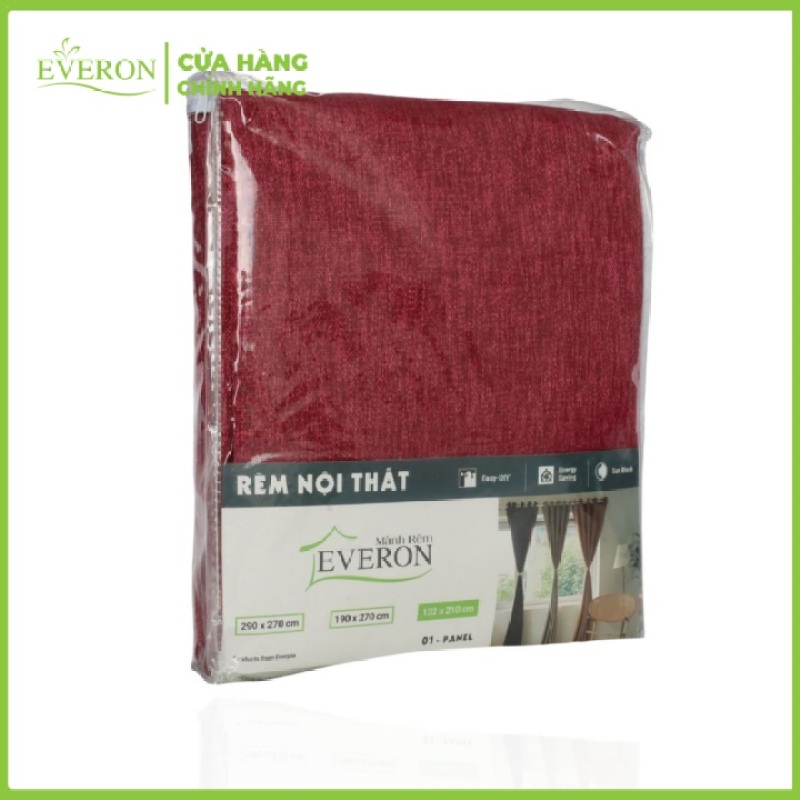 Rèm may sẵn Everon Trơn Sần HNM