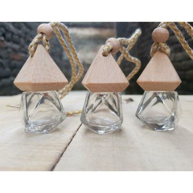Vỏ chai treo tinh dầu lục giác