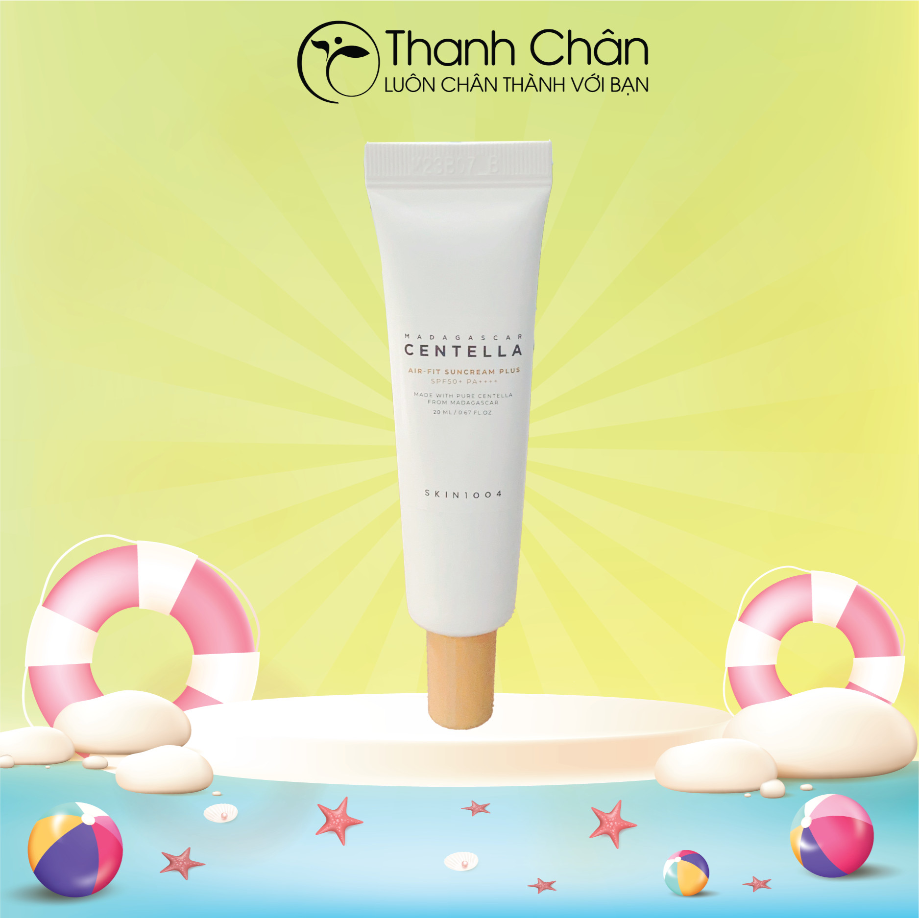 Kem Chống Nắng Skin1004 Madagascar Centella Air-Fit Suncream Plus