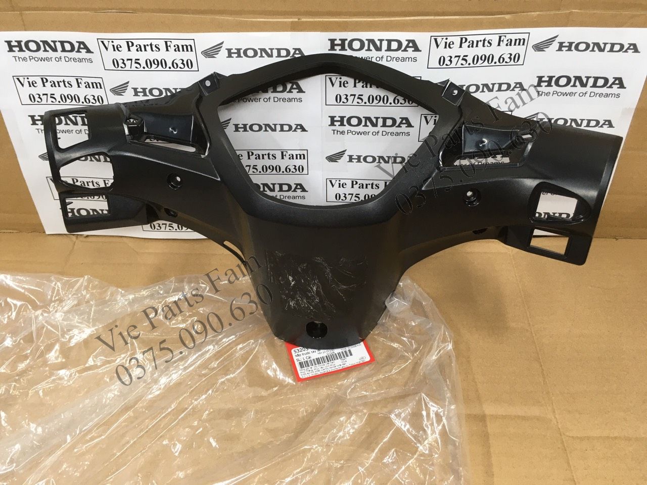 Nắp sau/ ốp đầu sau wave s 110, rs 110, chính hiệu honda motor vn