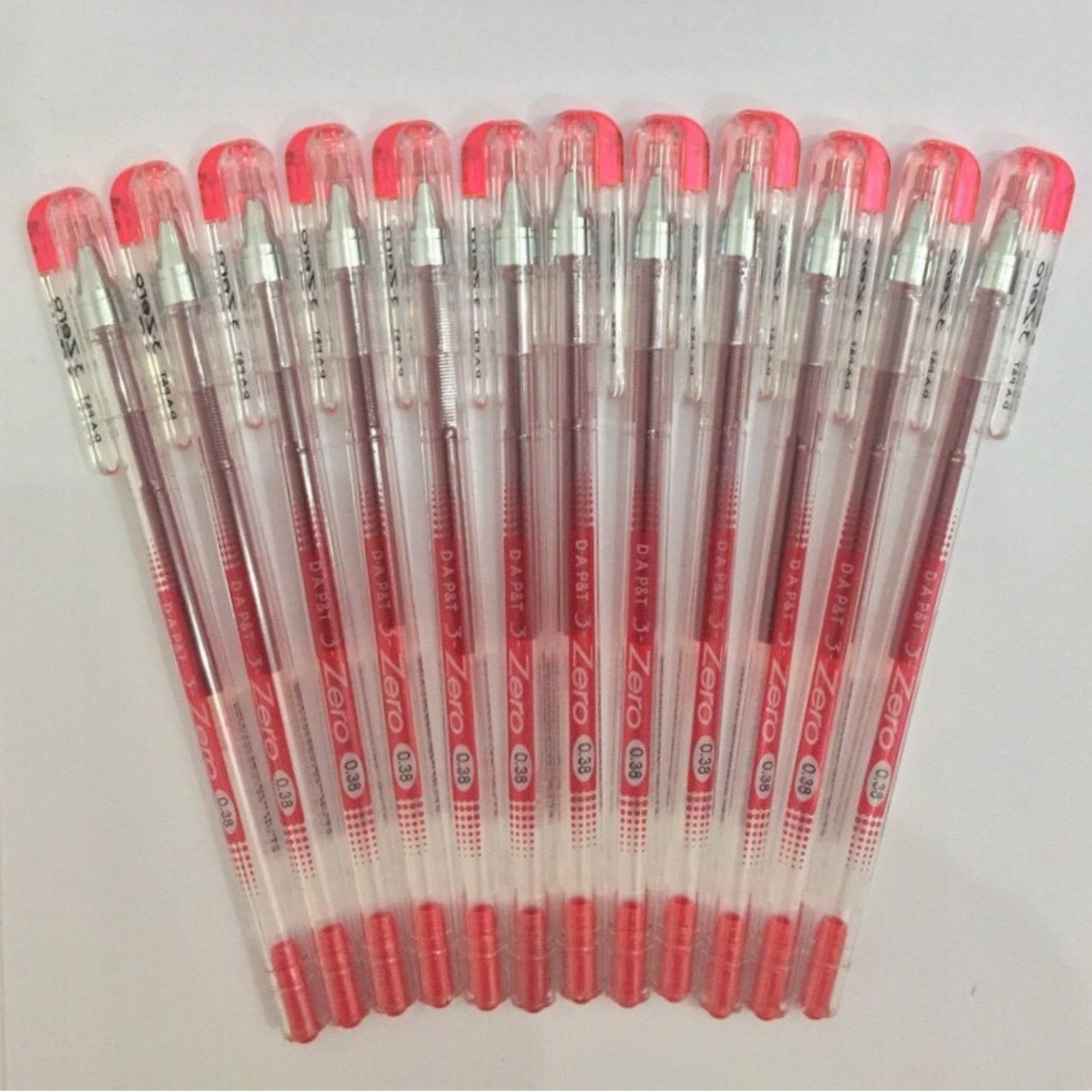 Combo 4 bút nước zero - Dong A Hàn Quốc (xanh/ đỏ/ tím)