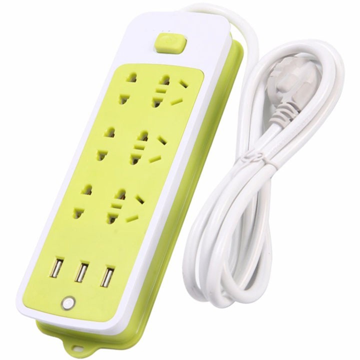 [HCM]Ổ cắm điện 6 ổ cắm và 3 cổng usb