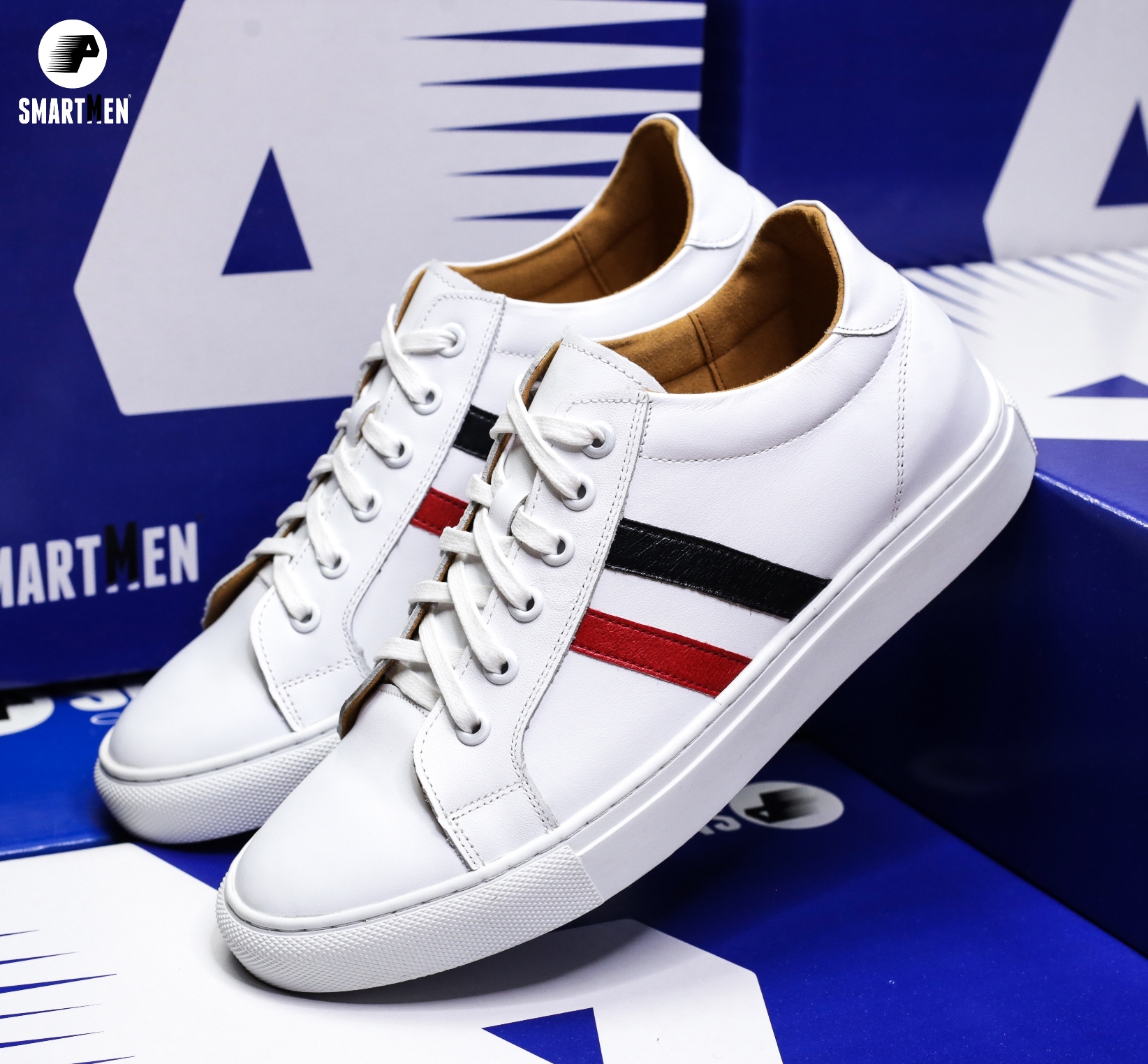 Giày Sneaker da bò Tăng chiều cao SMARTMEN GD-677