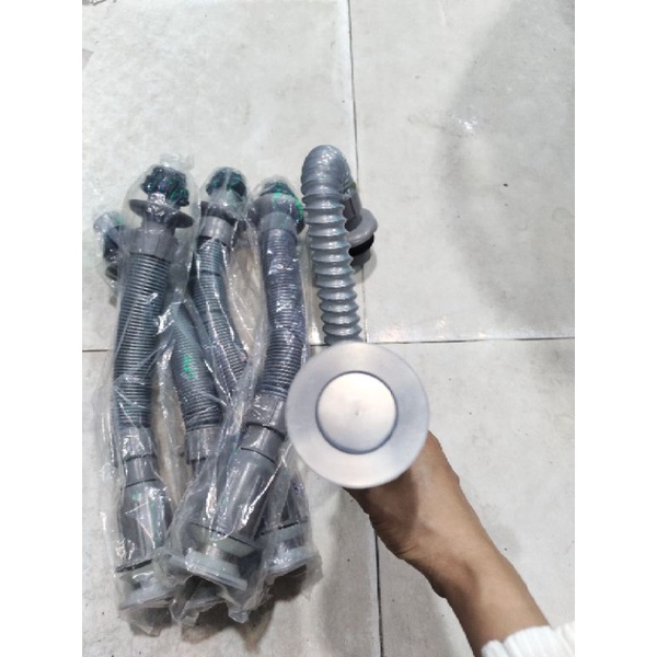 xả chậu lavabo ruột gà
