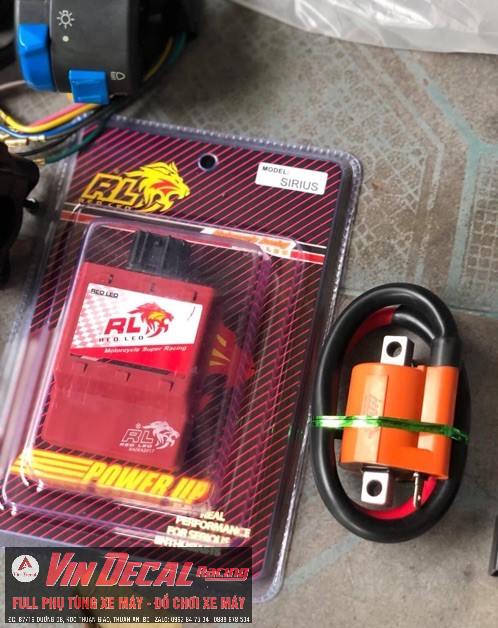 Combo IC mở tua+Mobin RedLeo gắn SIRIUS,JUPITER