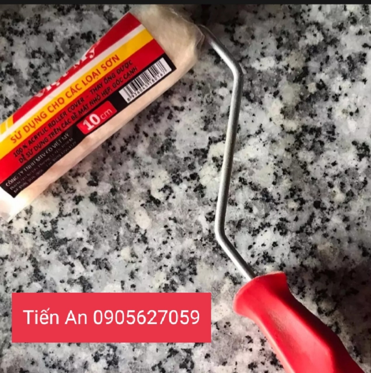 3 Cọ lăn sơn 6cm, 10cm, 20cm Việt Mỹ