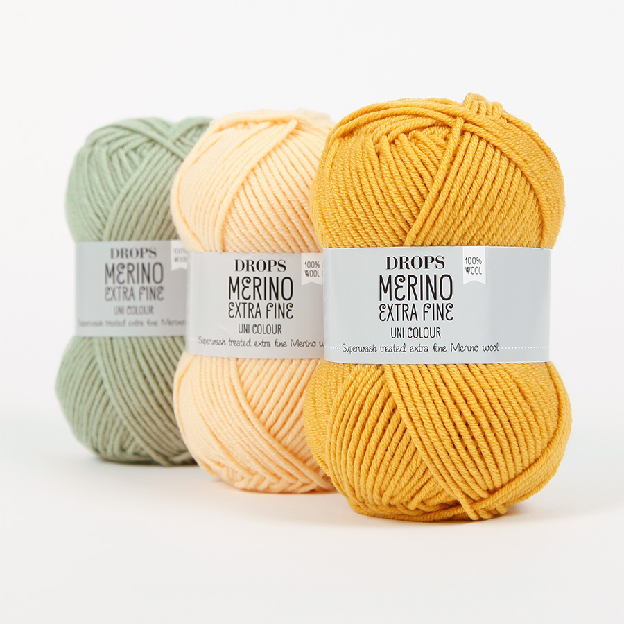 Len Cao Cấp DROPS Merino Extra Fine (Châu Âu) 100% Lông Cừu