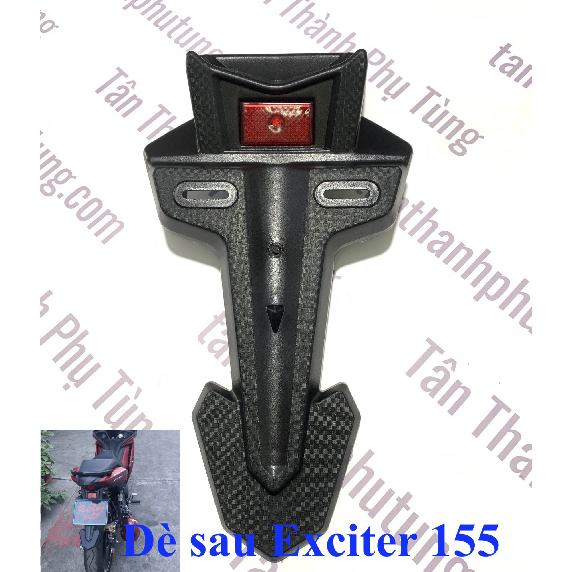 DÈ SAU GẮN EXCITER 155 GẮN NHƯ ZIN