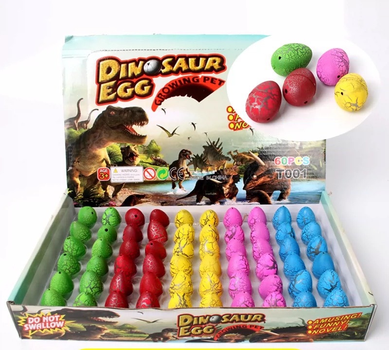 Trứng khủng long ngâm nước tự nở_có 2 size