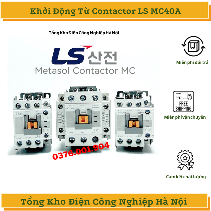Contactor Khởi Động Từ LS MC 40A
