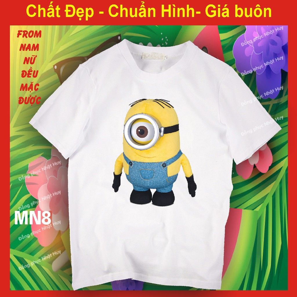 áo thun minion đẹp 7,cao cấp, bao đổi trả