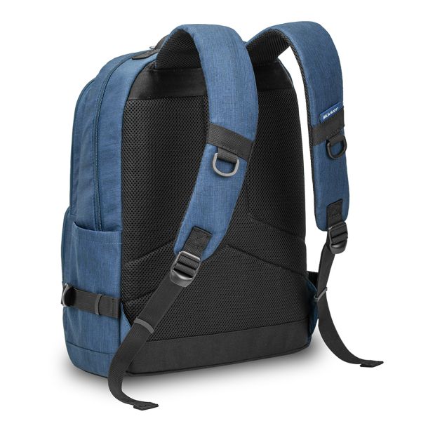 [HCM][TẶNG KÈM VỚ] Balo Laptop Cao Cấp Mikkor The Louie Backpack – Navy