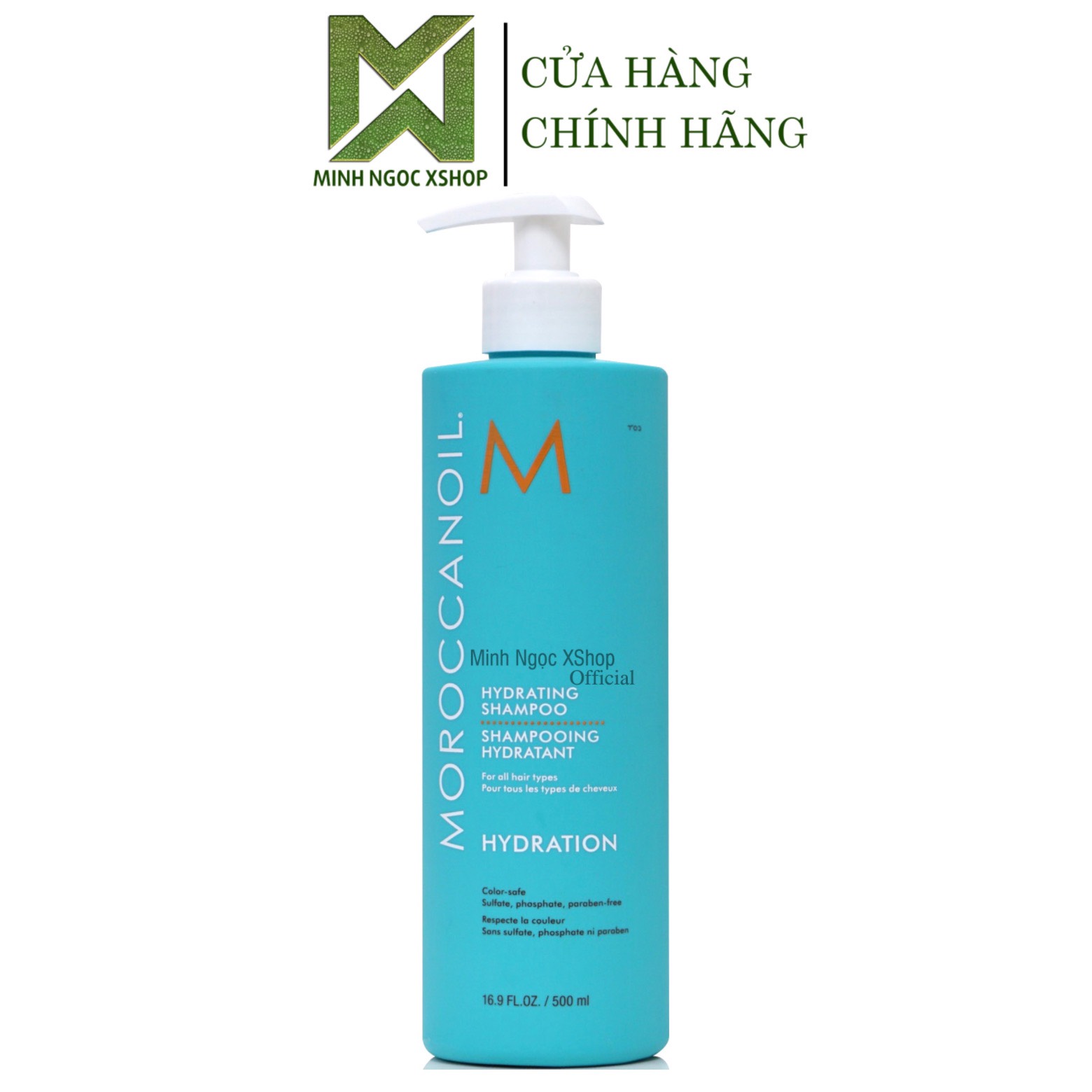 Dầu gội dưỡng ẩm Moroccanoil Hydrating Shampoo 500ML chính hãng