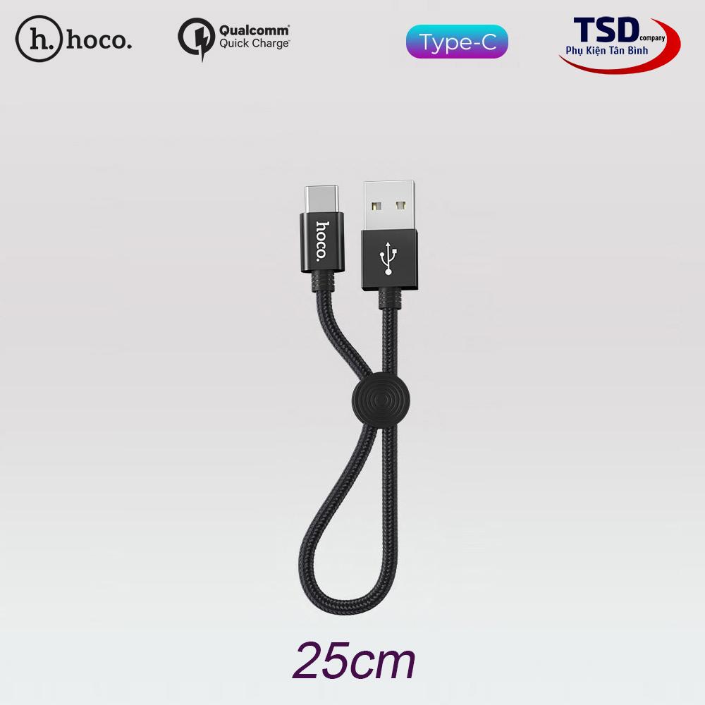 Genuine Hoco X35 Type C Quick Charge Cable Long 25CM