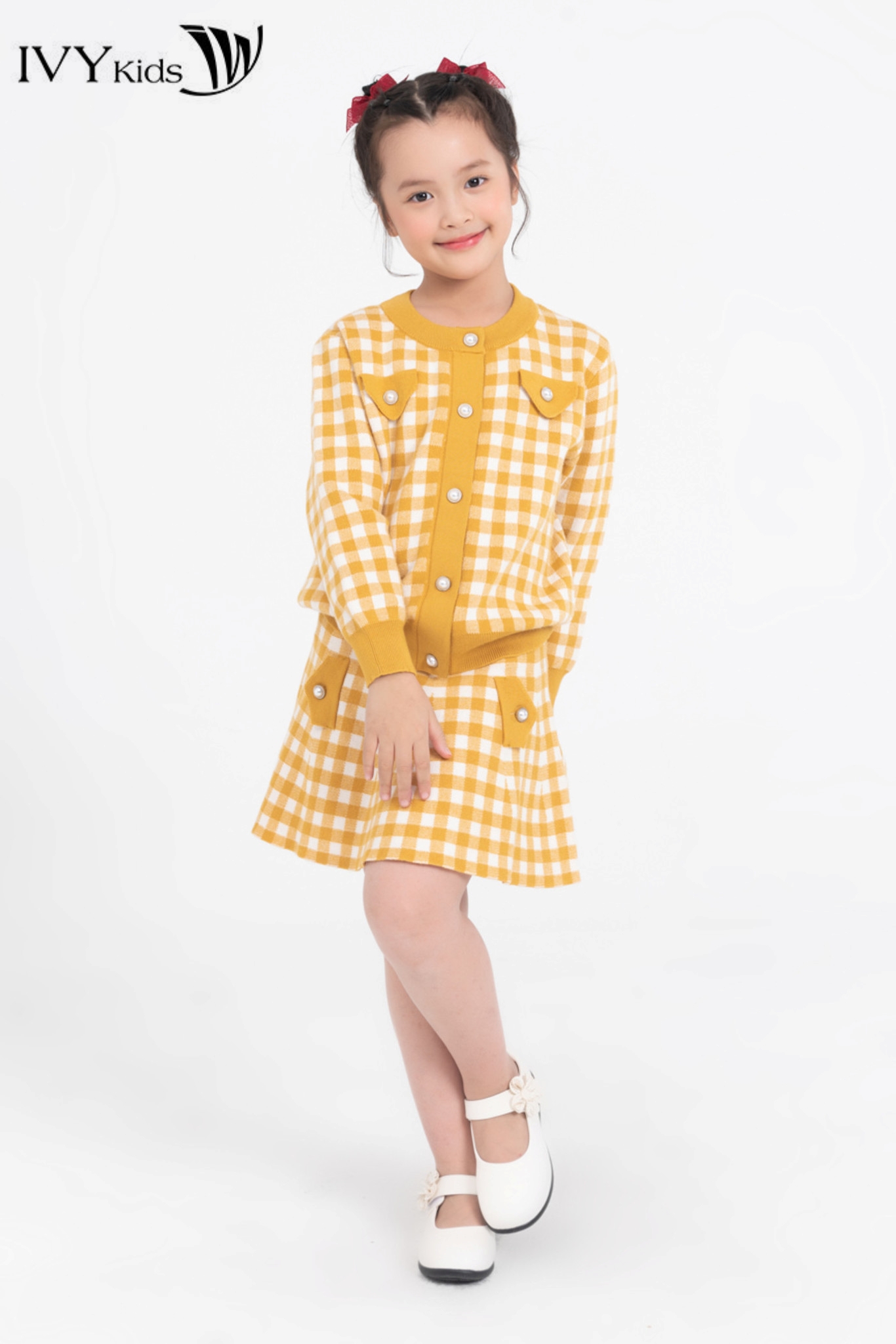 Chân váy len dáng xòe ivy moda ms 30g0848