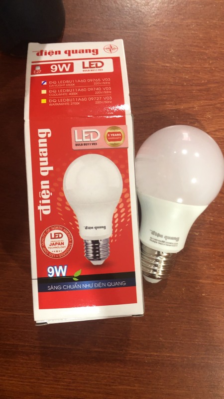 bóng led điện quang 7w-9w