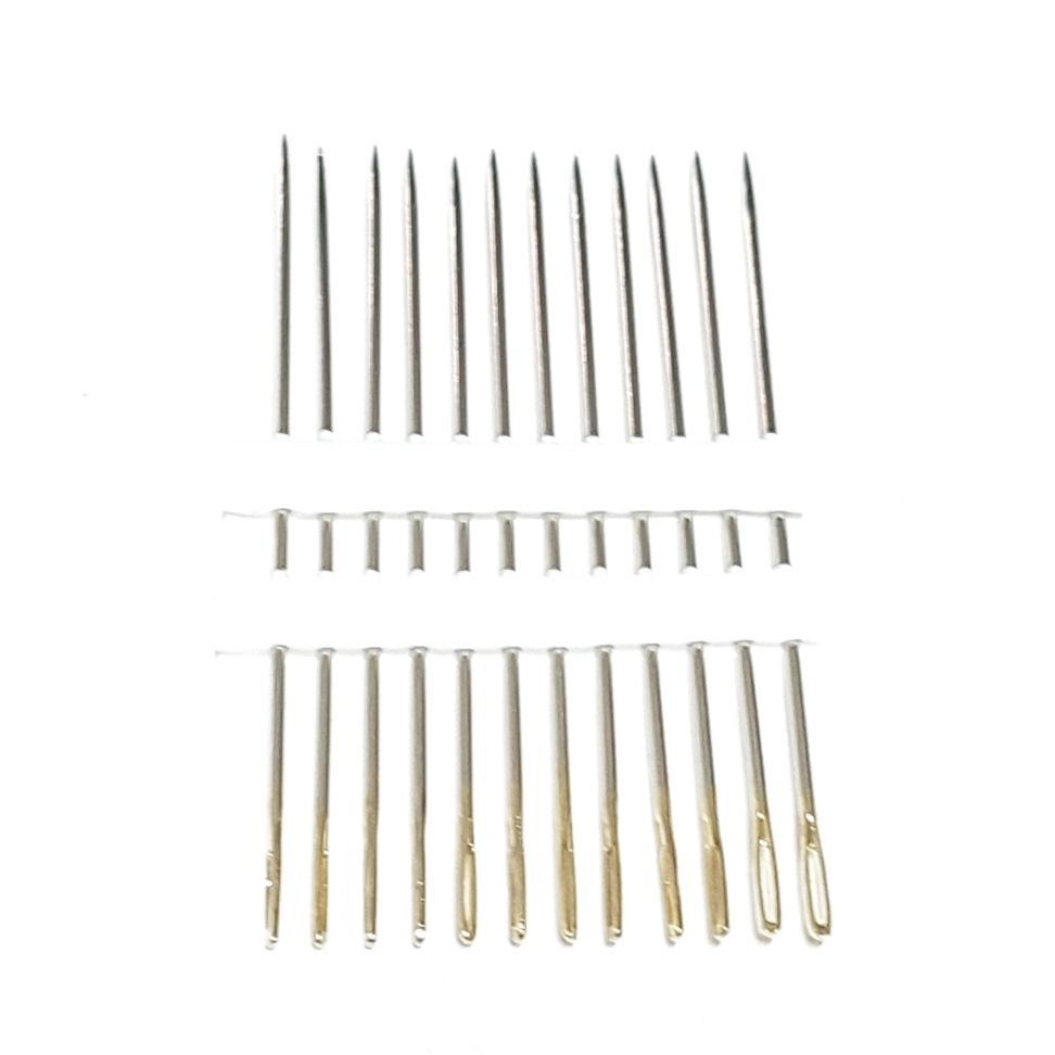 [HCM]kim xỏ hạt cườm 7cm 12 cây