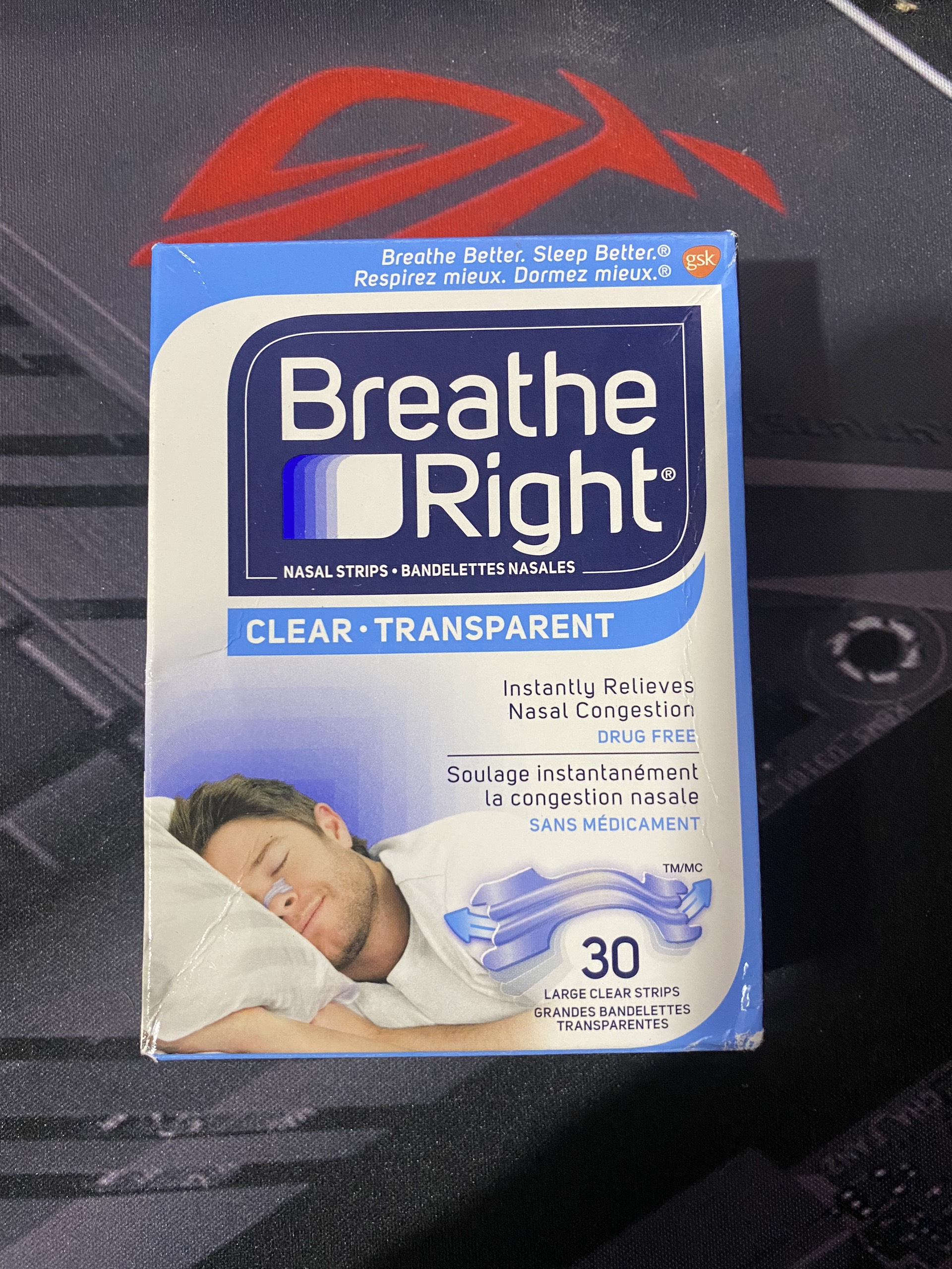 Miếng dán chống ngáy Breathe Right - Hàng Mỹ