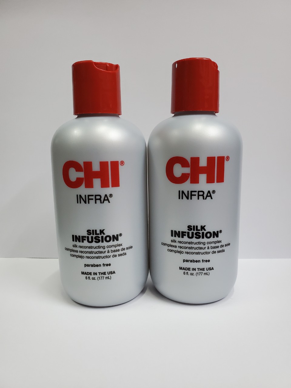 Tinh dầu dưỡng tóc CHI Silk Infusion 177ml của Mỹ