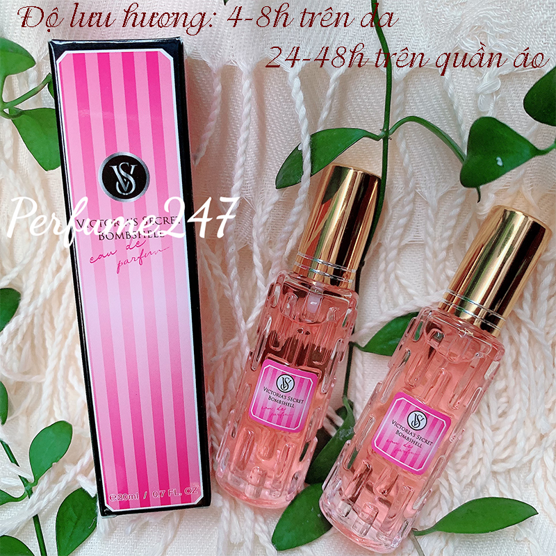 [HCM]NƯỚC HOA NỮ MINI CAO CẤP BOMSHEL 20ML