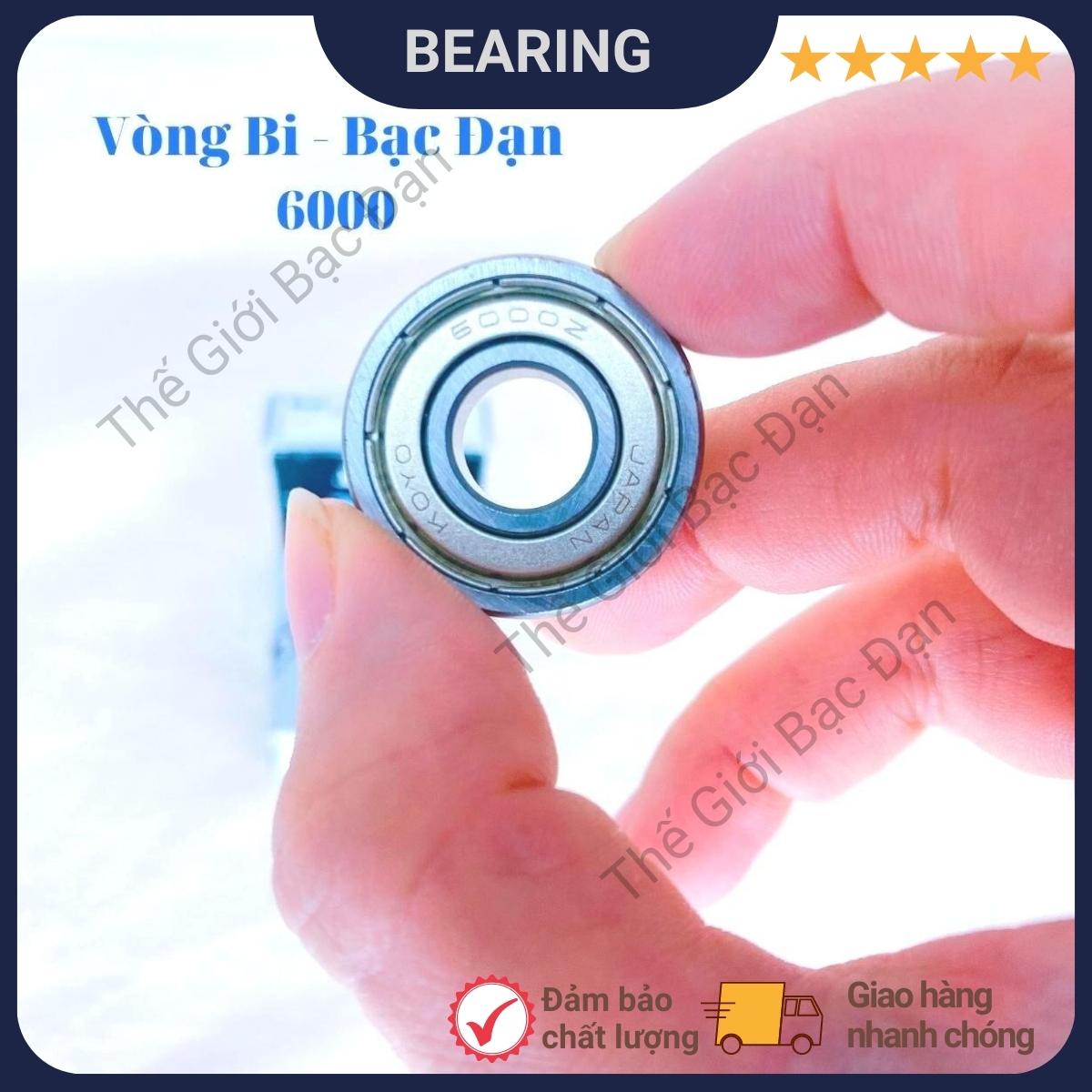 Vòng bi bạc đạn 6000 ZZCM KOYO -Thế Giới Bạc Đạn