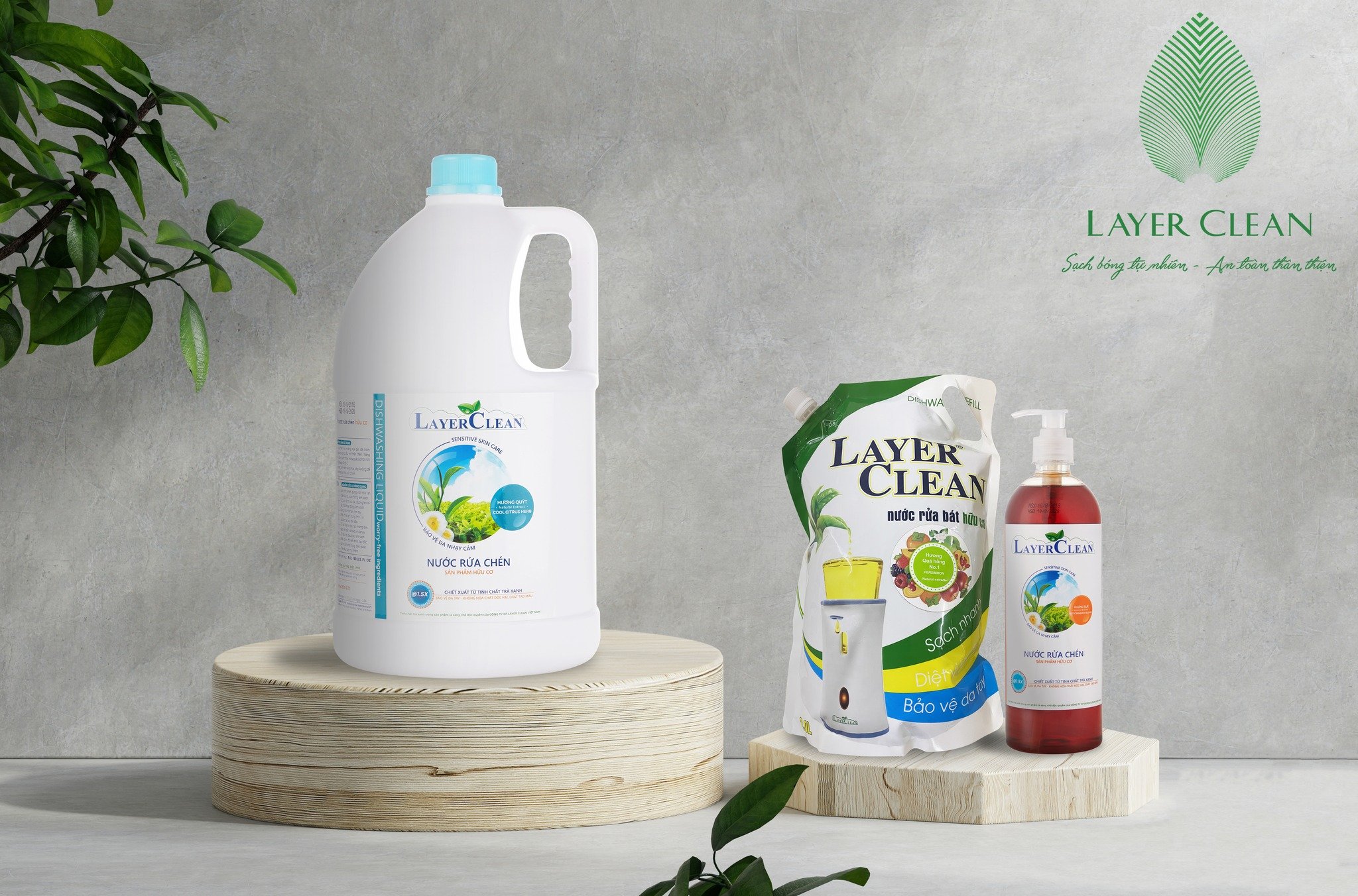 [RẺ VÔ ĐỊCH] Mẫu dùng thử - Nước rửa chén bát Layer Clean gói 30ml