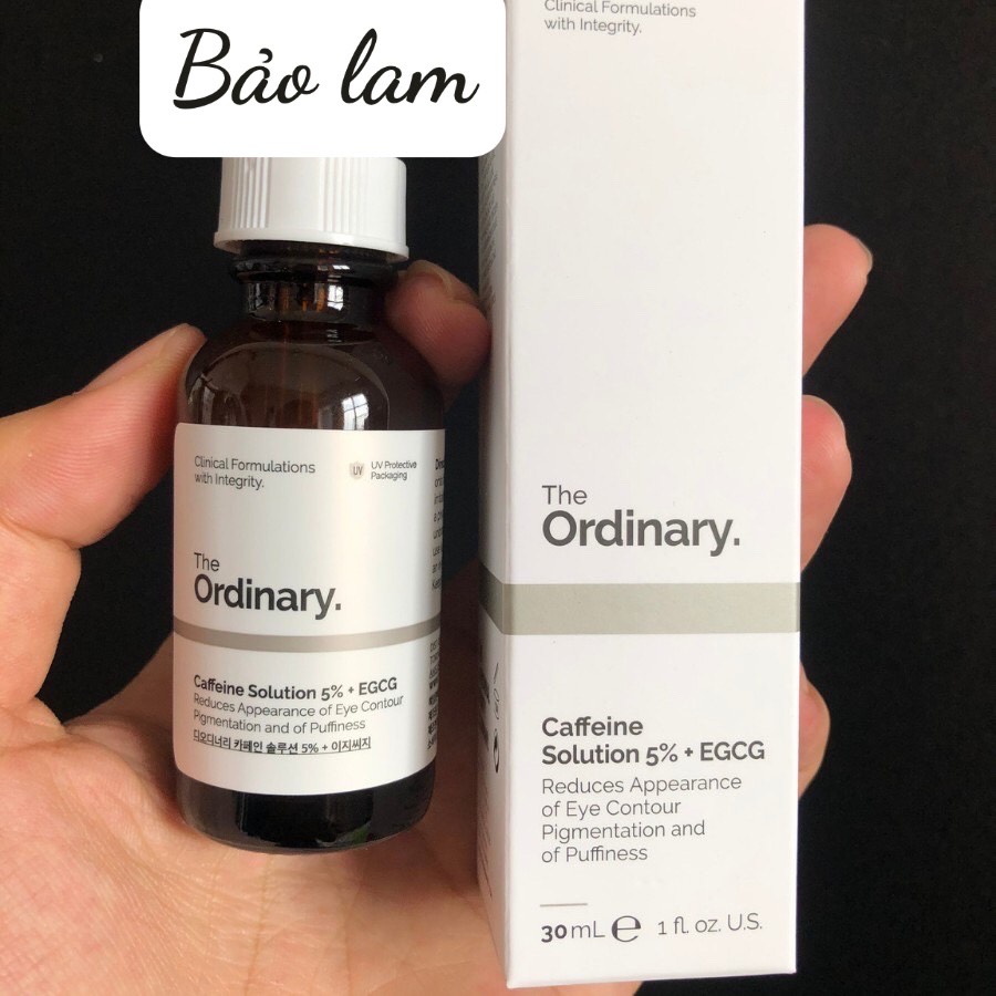 [Bill Sephora]Serum Dưỡng da vùng Mắt Caffeine Solution 5% + EGCG - The Ordinary